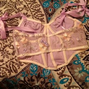 Lilac corset